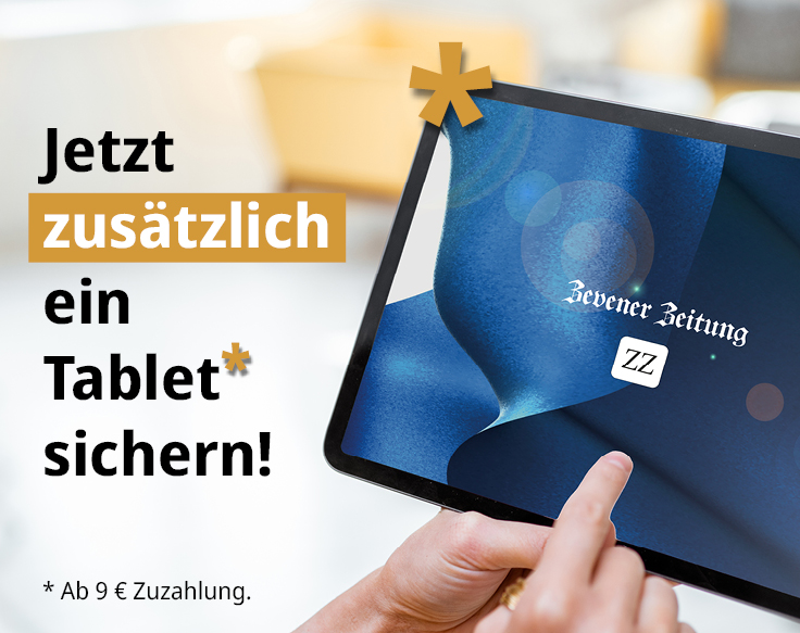 Werbebanner der Nordsee-Zeitung