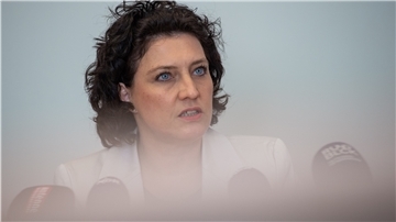  Carola Reimann (SPD), Sozialministerin in Niedersachsen, spricht bei einer Pressekonferenz. Im Ringen um eine bessere Pflege hat Reimann am Mittwoch «ganz schnell» Steuerzuschüsse für die Pflegeversicherung gefordert. 