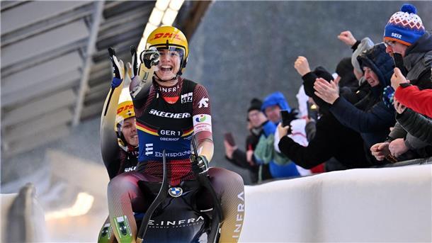 Rodel-Weltmeister Langenhan Vierter - Sieg für Frauen-Doppel Jessica Degenhardt und Cheyenne Rosenthal aus Deutschland holen in Pyeongchang ihren ersten Saisonsieg im Weltcup.