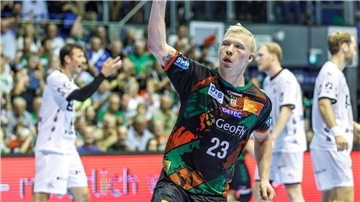  Magnus Saugstrup war einer der Leistungsträger beim Sieg des SCM in Stuttgart.