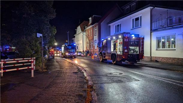 Fahrzeuge an der Einsatzstelle
