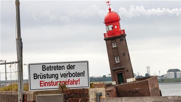 Der ehemalige Turm der Nordmole