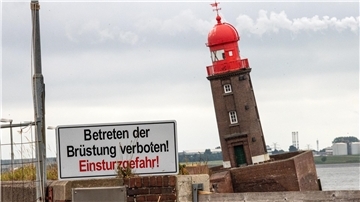 Der ehemalige Turm der Nordmole