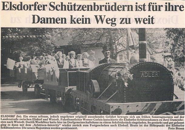 1991 wurde Dorith Woehlbier zur Damenbesten proklamiert.