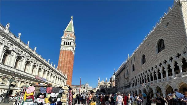 60 Tage: Venedig weitet Eintritt aus 2026 muss in Venedig an 60 Tagen Eintritt gezahlt werden. (Archivbild)