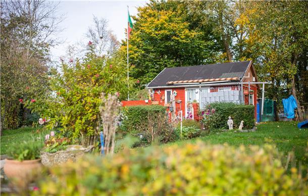 25 Parzellen der Kolonie Ackmann, des Kleingärtnerverein Reuterhamm e.V. zeigen ...