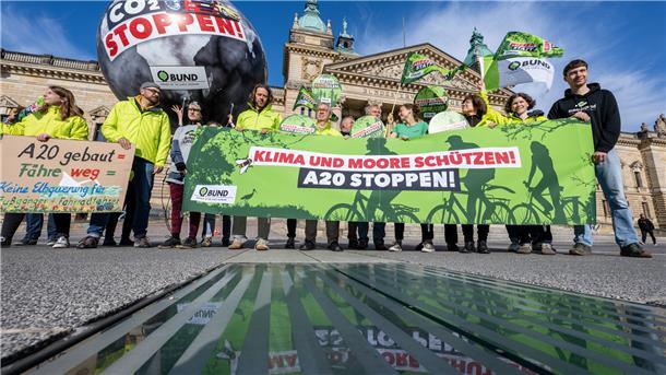 Protest gegen A20