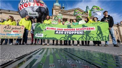 Protest gegen A20