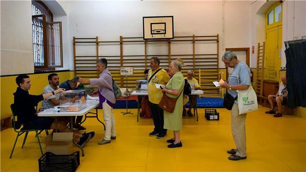 37,5 Millionen Wahlberechtigte waren aufgerufen, das neue Parlement zu wählen.