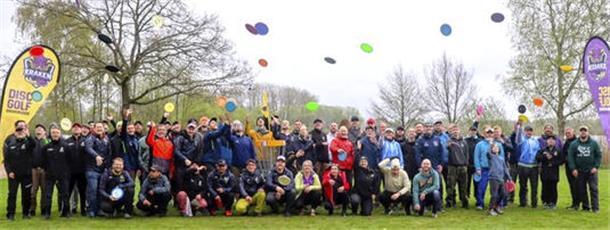 68 Aktive nahmen in diesem Jahr am Osterturnier der „Kraken“, der Discgolf-Abteilung im TSV Iselersheim, teil.