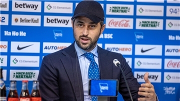 777 Partners-Gründer Josh Wander stieg 2023 als Investor bei Hertha ein. Nun wurde er wegen möglichen Betrugs angeklagt.