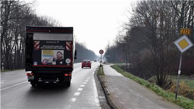 Ab 8. September wird die Bundesstraße 212 in Blexen für elf Tage gesperrt.