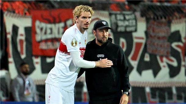 Abschied aus Stuttgart: Coach Sebastian Hoeneß muss künftig auf Nick Woltemade verzichten.