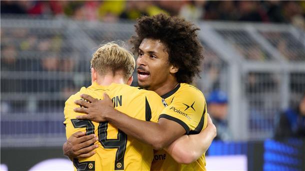 Adeyemi (rechts) machte erneut ein starkes Spiel.