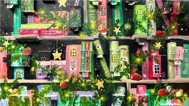 Adventskalender der Bibliothek Zeven.
