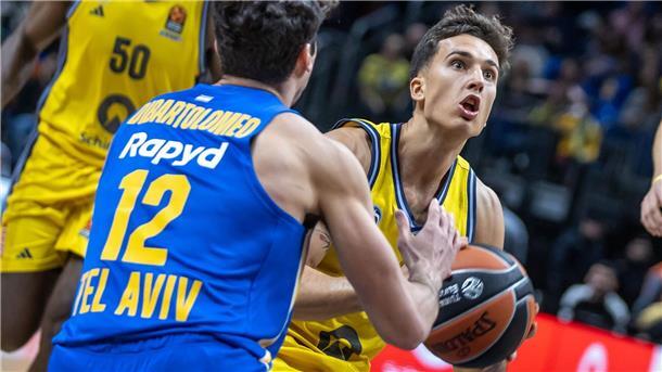 Alba chancenlos gegen Maccabi Tel Aviv - keine Vorkommnisse Alba-Guard Matteo Spagnolo war bester Werfer der Berliner.