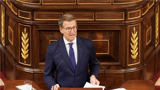 Alberto Nunez Feijoo ist Vorsitzender der PP und Kandidat für das Amt des Regierungspräsidenten.