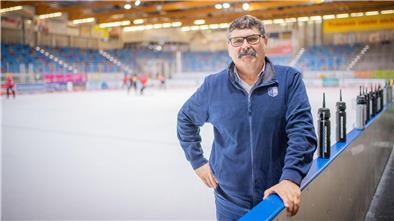 Alfred Prey, Teammanager der Fischtown Pinguins.