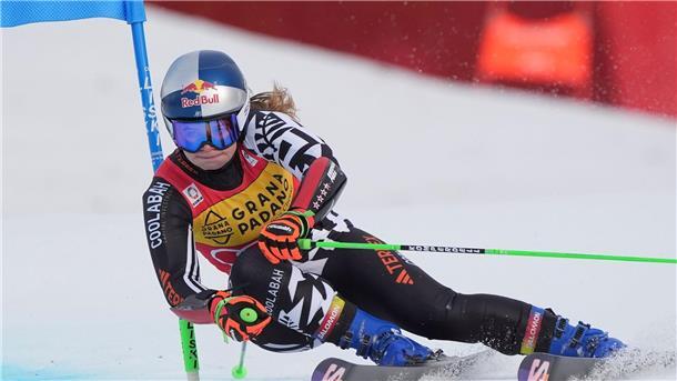 Dürr fällt bei Brignone-Sieg im Riesenslalom zurück Alice Robinson muss noch um den Sieg in der Disziplin-Wertung kämpfen.