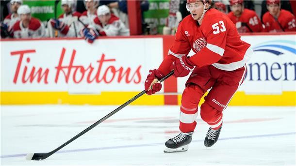 Seider freut’s: Detroit in Olympia-Saison mit starkem Start Als Co-Kapitän hat der 24-Jährige mehr Verantwortung bekommen. (Archivfoto)