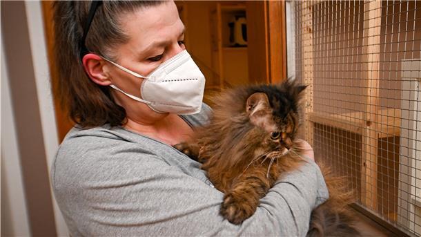 Am 10. März öffnet das Katzenhotel von Tierärztin Tatjana Rusch und Ute Kellmer (Foto).