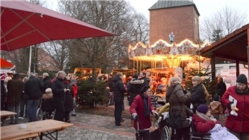 Am 2. und 3. Dezember wird in Loxstedt ein Weihnachtsmarkt veranstaltet. Im Moment fehlt allerdings noch ein Karussell.