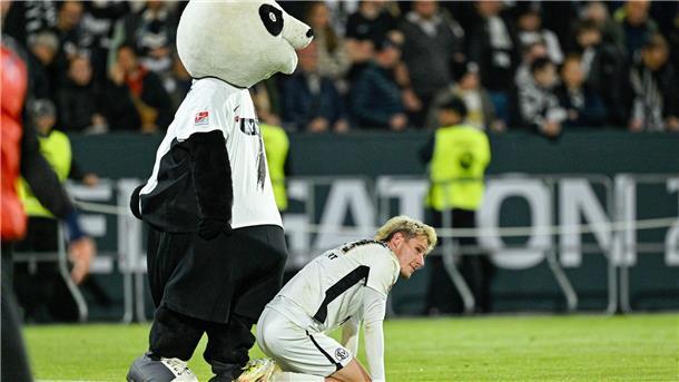 Am Boden: Lukas Pinckert nach dem Spiel.