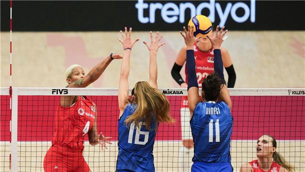 Italien ist Volleyball-Weltmeister der Frauen Am Ende einer umkämpften Partie setzte sich Italien durch.