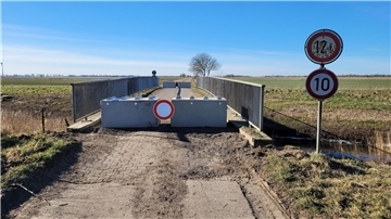 Am meisten genutzt und besonders marode: die Brücke über den Grauwallkanal am Sieverner Specken. Mitte Februar wurde sie stillgelegt.