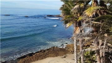 Am Pazifik bei Laguna Beach.