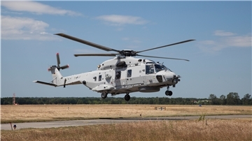 Am Sonntag stürzte eine niederländische NH90-Maschine vor der Karibikinsel Aruba ins Meer - zwei Menschen starben.