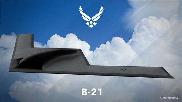 US-Militär enthüllt neuen Tarnkappenbomber B-21 Raider Amerikas neuester nuklearer Tarnkappenbomber feierte am Freitag nach jahrelanger geheimer Entwicklung sein Debüt.