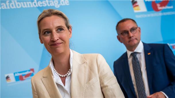 Umfragehoch für AfD - Wer regiert Ende 2026 in Magdeburg? „An der AfD wird man nicht mehr vorbeiregieren können“, meint Alice Weidel. (Archivfoto)