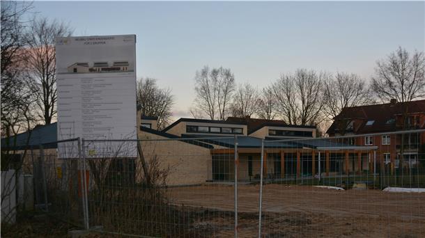 An der Krippe "Achter de Kark" in Schiffdorf haben die Arbeiten für den zweiten Bauabschnitt begonnen.