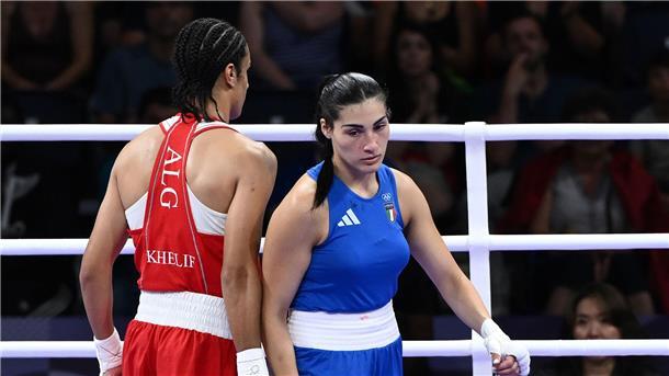 Angela Carini (r.) ist inzwischen wieder als Boxerin aktiv.