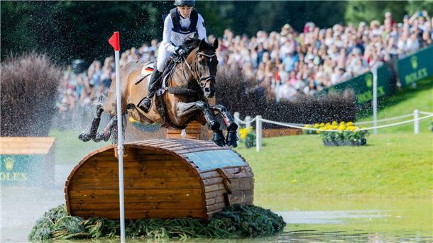 Anna Siemer ritt in Aachen für die Nationalmannschaft. 