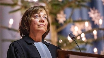 Annette Kurschus, Ratsvorsitzende der Evangelischen Kirche in Deutschland.