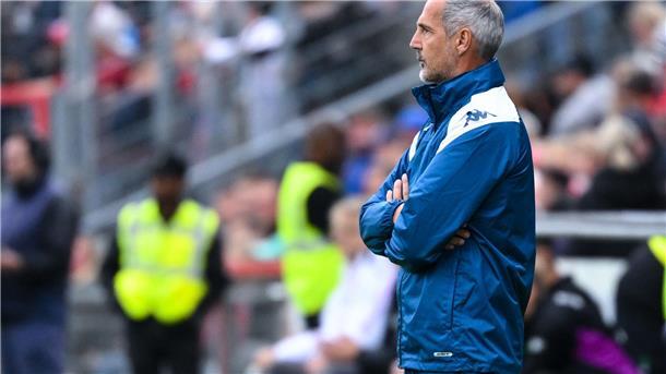 Anreise mit Problemen: Adi Hütter und die AS Monaco kommen erst am Spieltag nach Brügge.