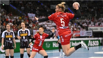 Antje Döll war Ludwigsburgs beste Werferin.