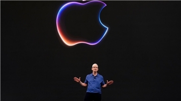 Apple-CEO Tim Cook auf der Apple-Entwicklerkonferenz WWDC in Cupertino.