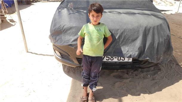 So leben Kinder im Gaza-Krieg Arkan ist sieben Jahre alt und lebt im Gazastreifen.
