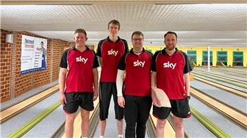 Sportkeglervereinigung Bremervörde, Arne Lütje, Jannik Grube, Pascal Allers, Stephan Bruns