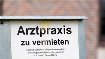 Eine Arztpraxis ist zu vermieten.