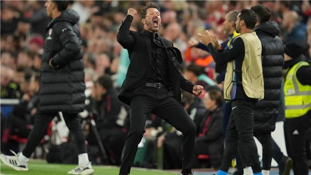 Atletico-Trainer Diego Simeone fehlt gegen Eintracht Frankfurt wegen einer Rot-Sperre.