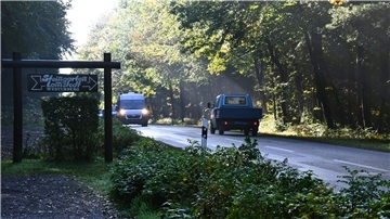 Kreisstraße 21 zwischen Lamstedt und Hemmoor-Bröckelbeck
