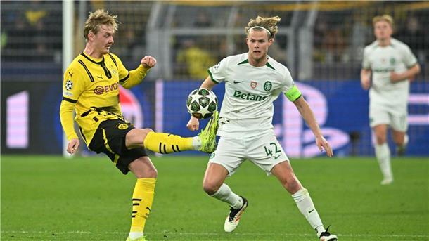 Auch der zuletzt enttäuschende Julian Brandt bekam wieder eine Chance. 