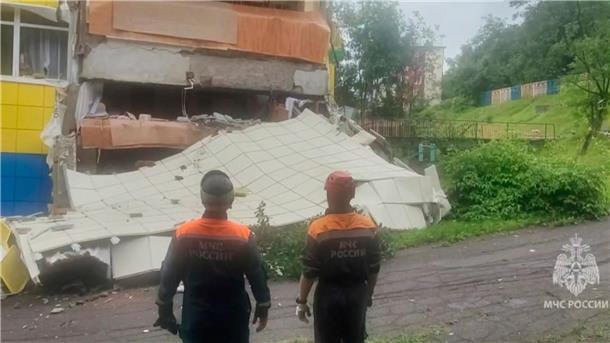 Heftiges Erdbeben löst Tsunami-Alarm am Pazifik aus Auch ein Kindergarten-Gebäude wurde schwer beschädigt.