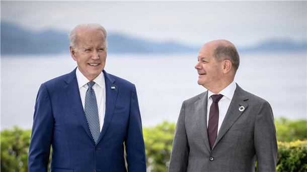 Biden verschiebt Deutschland-Besuch - neuer Termin unklar Auch ein Treffen mit Scholz stand in Deutschland eigentlich auf dem Programm. (Archivbild)