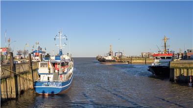 Auch in Cuxhaven soll getestet werden, wie Schiffe unfallfrei anlegen können.