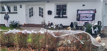 Auch in Nordenham wurde Halloween am Freitag groß gefeiert. In Blexen fand beisp...